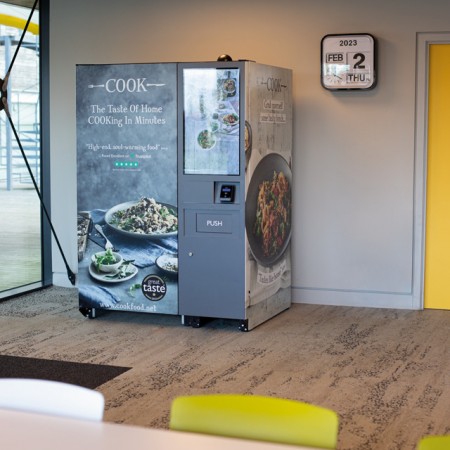 Cook vending machine