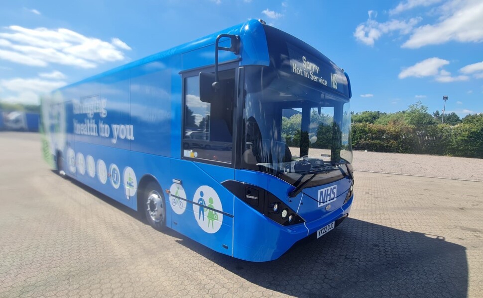 Berkshire Healthcare Bus Wrap
