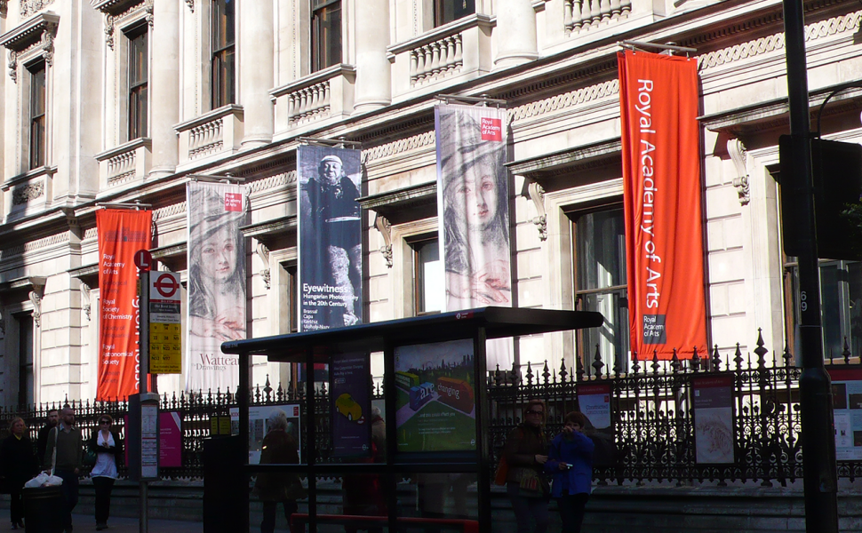 Royal Academy of Arts Fabric Banners