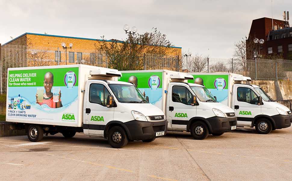 Asda Delivery Vans Livery