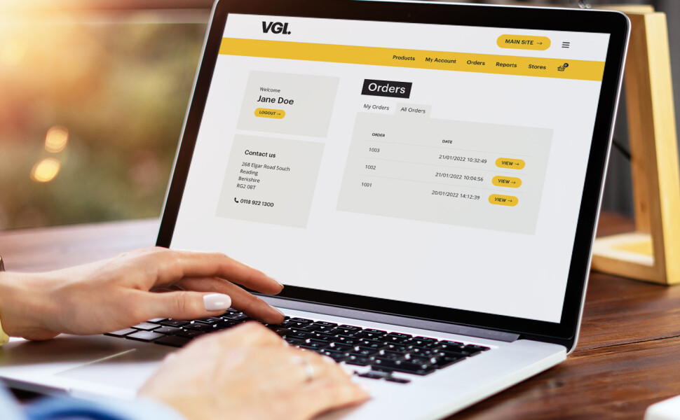 VGL Portal Technology for Retail Customers
