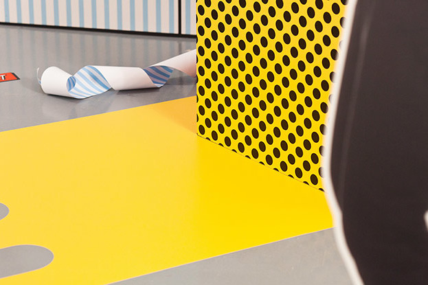 Floor Graphics yellow